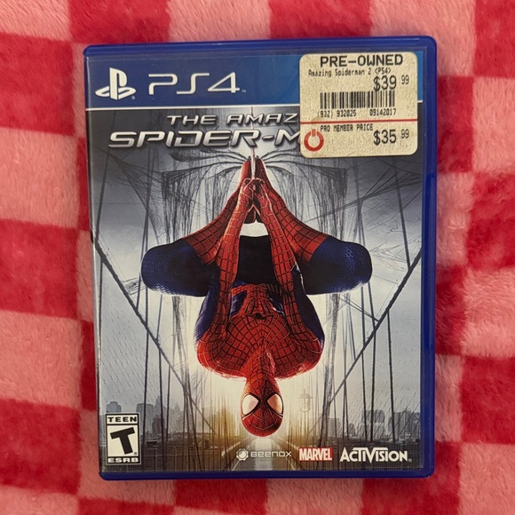 Playstation 4 Other - The Amazing Spider-Man for PS4 - Like New (With Case)